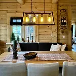 Stylish Log In With View & Sauna