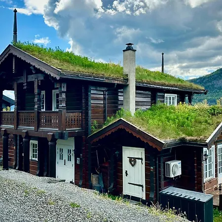 Hébergement de vacances Stylish Log In With View & Sauna