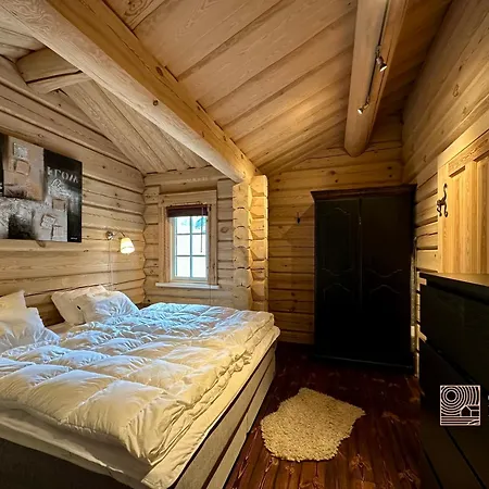 Stylish Log In With View & Sauna Hébergement de vacances Hafjell