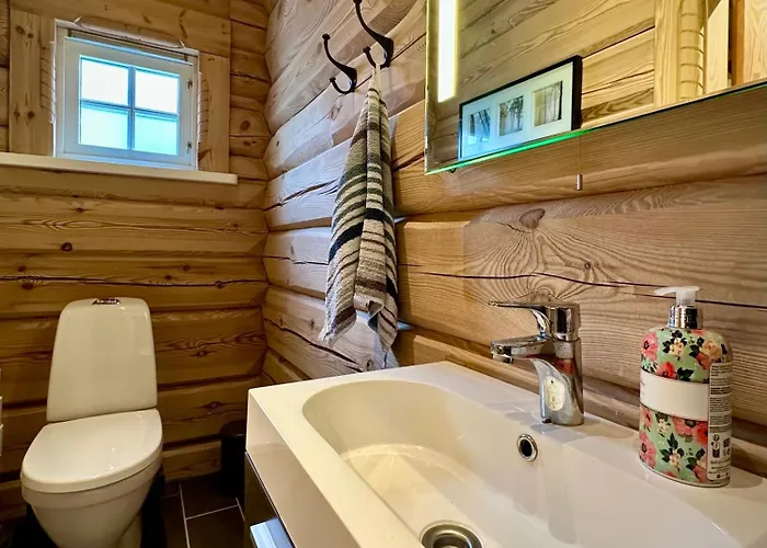 Stylish Log In With View & Sauna * Hafjell