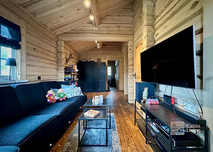 Semesterbostad Stylish Log In With View & Sauna Hafjell