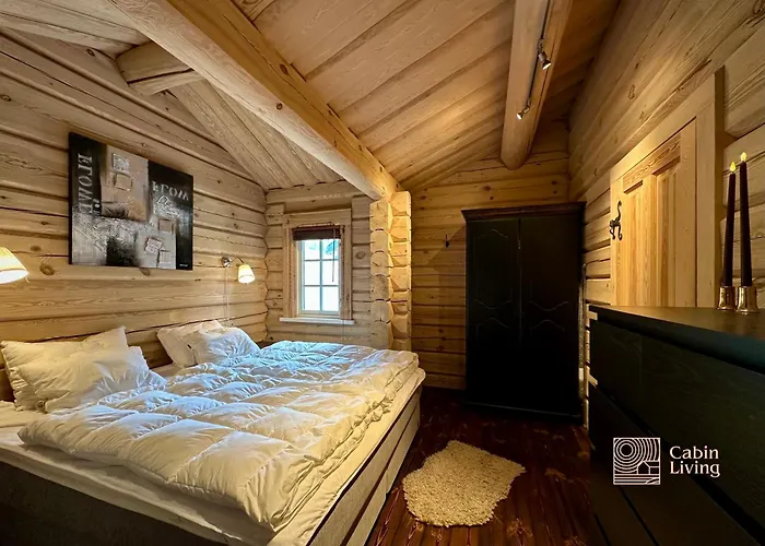 Stylish Log In With View & Sauna Semesterbostad Hafjell